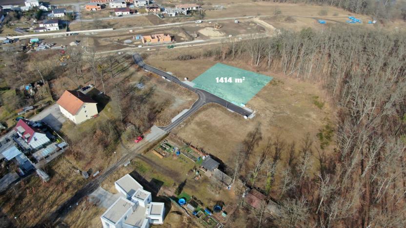 Prodej pozemku pro bydlení, Hluboká nad Vltavou, Lesní, 1414 m2