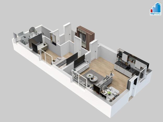 Prodej bytu 2+kk, Chotěšov, Plzeňská, 59 m2