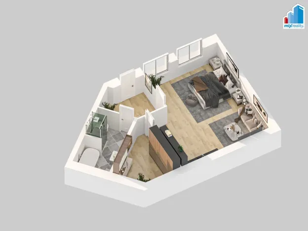 Prodej bytu 1+kk, Chotěšov, Plzeňská, 66 m2