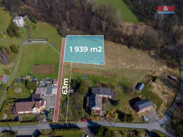 Prodej pozemku pro bydlení, Třinec - Konská, 1939 m2