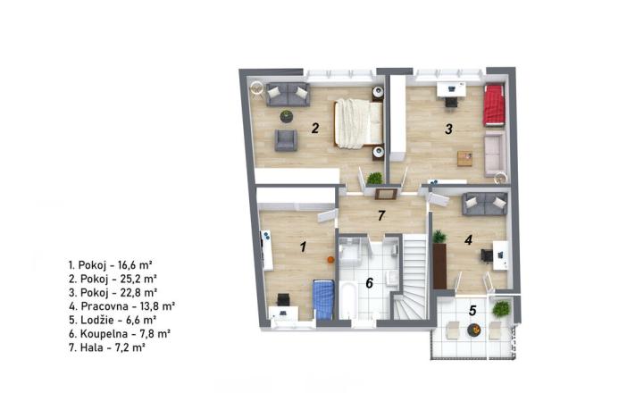 Prodej bytu 5+kk, Jenštejn - Dehtáry, 200 m2
