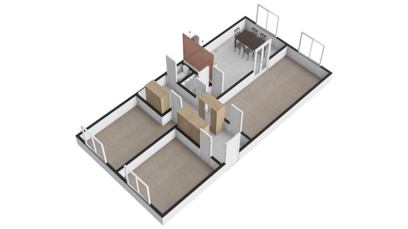 Pronájem bytu 3+1, Praha - Nusle, Pujmanové, 70 m2