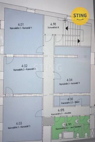 Pronájem kanceláře, Český Těšín, Ostravská, 23 m2