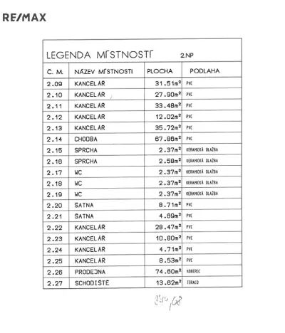 Pronájem kanceláře, Frýdek-Místek - Frýdek, tř. T. G. Masaryka, 800 m2