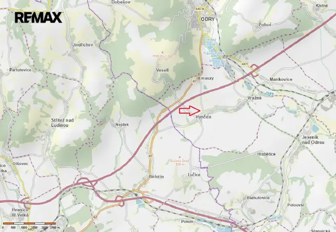 Prodej komerčního pozemku, Vražné, 13407 m2