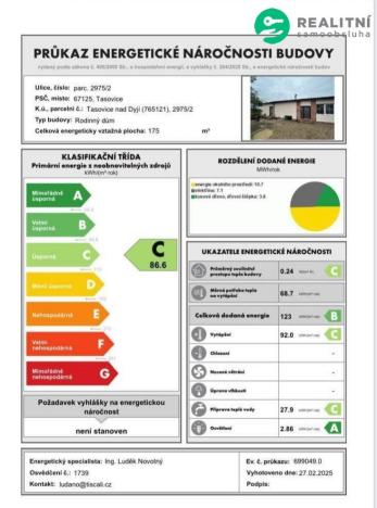 Prodej bytu 3+1, Tasovice, Tasovice, 102 m2