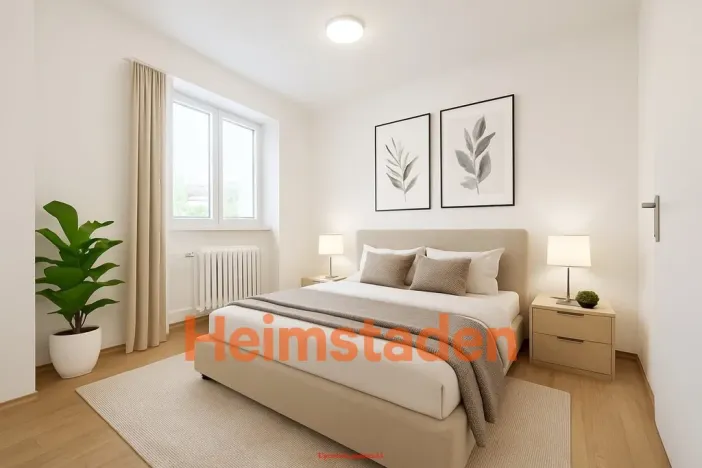 Pronájem bytu 2+kk, Ostrava - Poruba, Matěje Kopeckého, 41 m2