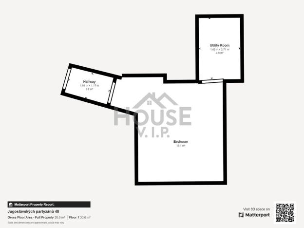 Prodej bytu 1+kk, Praha - Bubeneč, Jugoslávských partyzánů, 15 m2