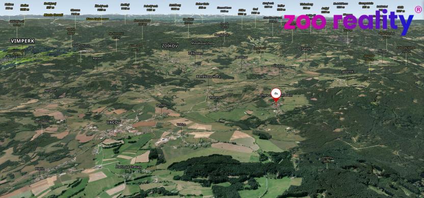 Prodej pozemku pro bydlení, Vacov - Lhota nad Rohanovem, 1572 m2