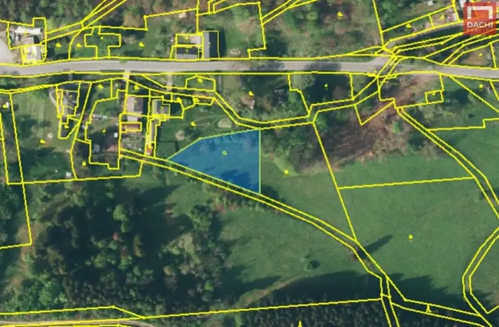 Prodej zahrady, Javorník, 1489 m2