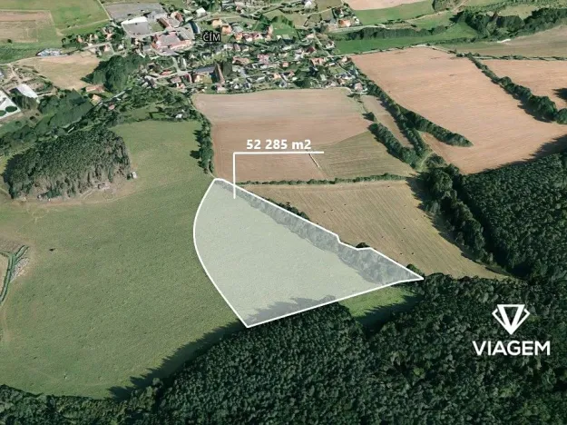 Prodej podílu pole, Čím, 26142 m2