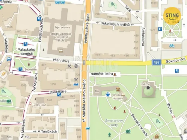 Pronájem obchodního prostoru, Uherské Hradiště, Všehrdova, 29 m2