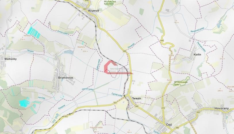 Prodej pole, Brumovice, 63768 m2