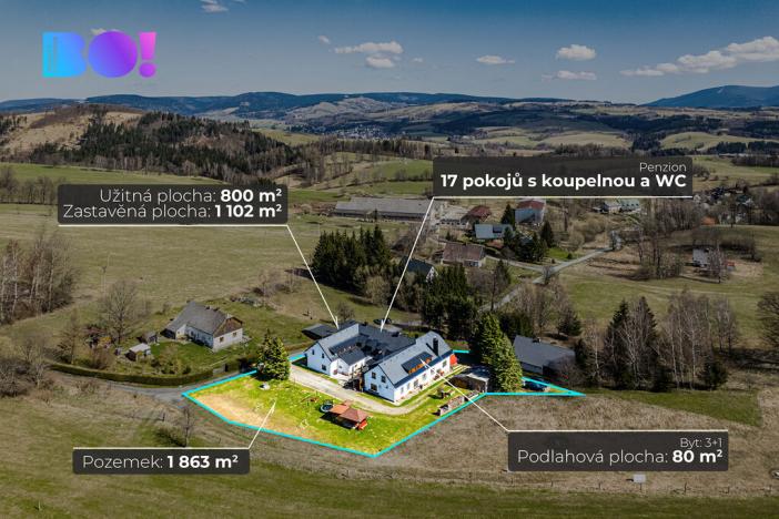 Prodej ubytování, Staré Město - Chrastice, 800 m2