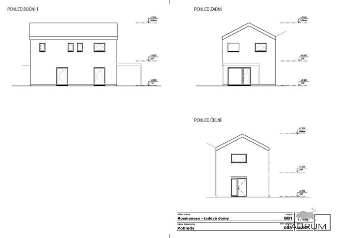 Prodej rodinného domu, Kosmonosy, 105 m2
