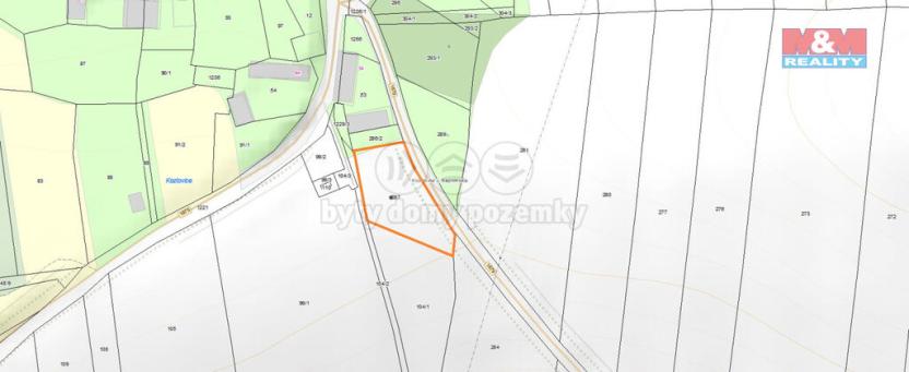 Prodej pole, Kozlovice, 1662 m2
