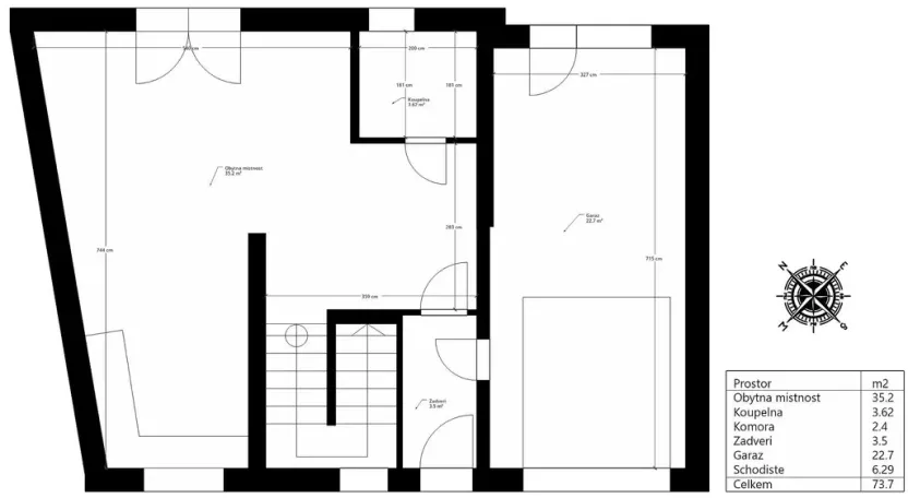 Pronájem rodinného domu, Spojil, U Lípy, 142 m2