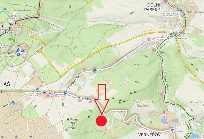 Prodej pozemku pro bydlení, Aš, 13886 m2