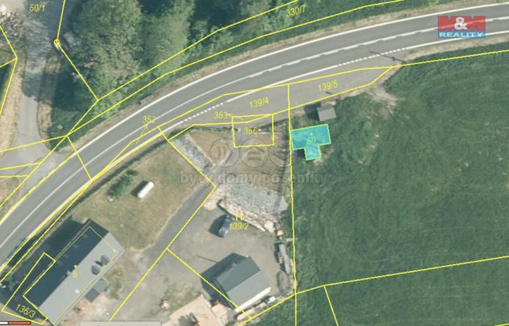 Prodej komerčního pozemku, Čachrov - Bradné, 42 m2