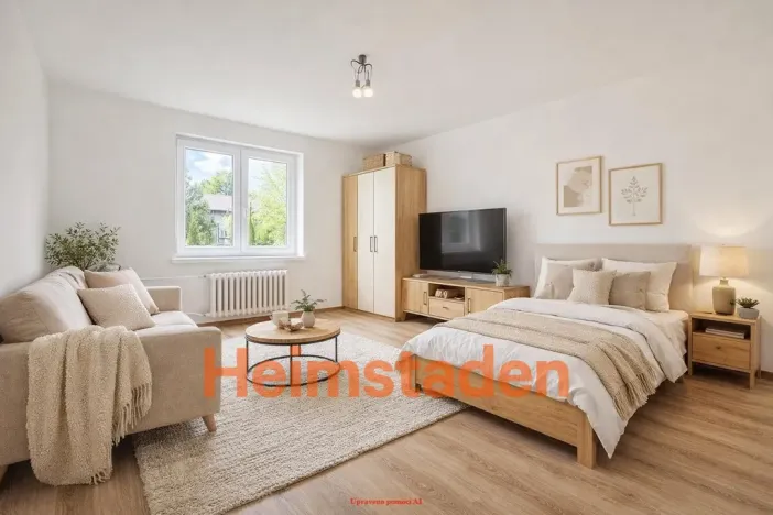 Pronájem bytu 1+1, Ostrava - Slezská Ostrava, Bernerova, 30 m2