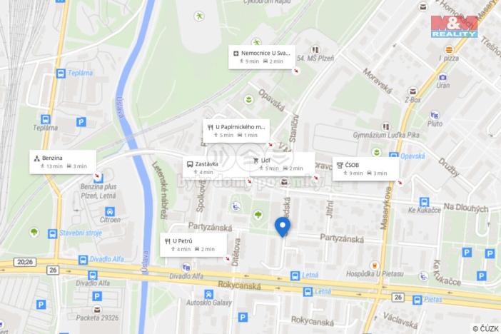 Pronájem skladu, Plzeň, Sousedská, 47 m2