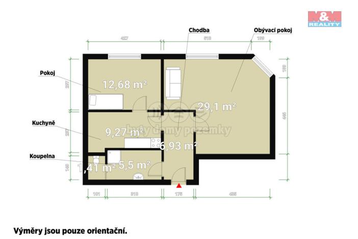 Prodej bytu 5+1, Planá, Hřbitovní, 170 m2