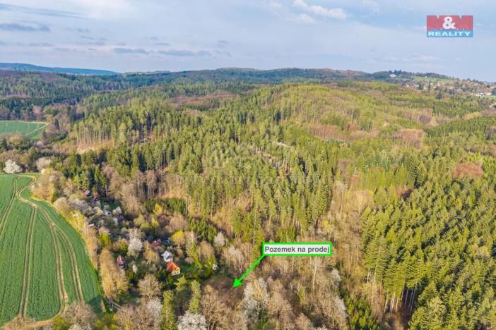 Prodej zahrady, Hrusice, 934 m2