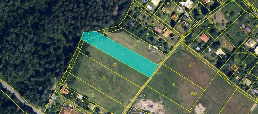 Prodej pozemku pro bydlení, Ptení, 1942 m2