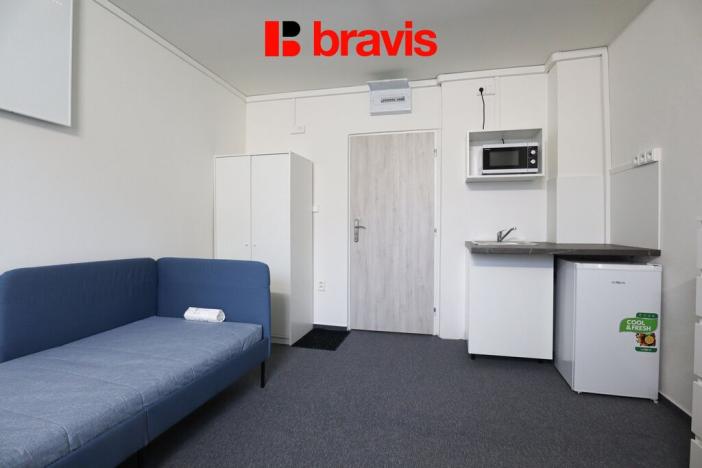 Pronájem bytu 1+kk, Brno - Dolní Heršpice, Bernáčkova, 16 m2