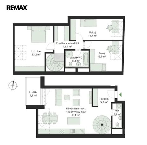 Prodej bytu 4+kk, České Budějovice - České Budějovice 6, Chelčického, 127 m2