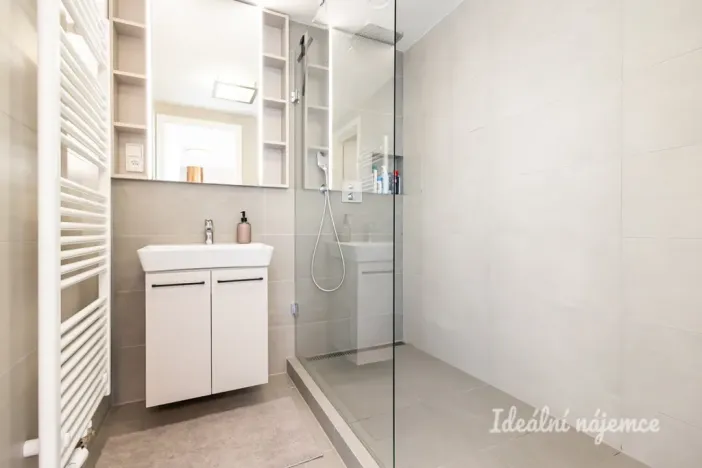 Pronájem bytu 1+kk, Praha - Holešovice, V háji, 43 m2