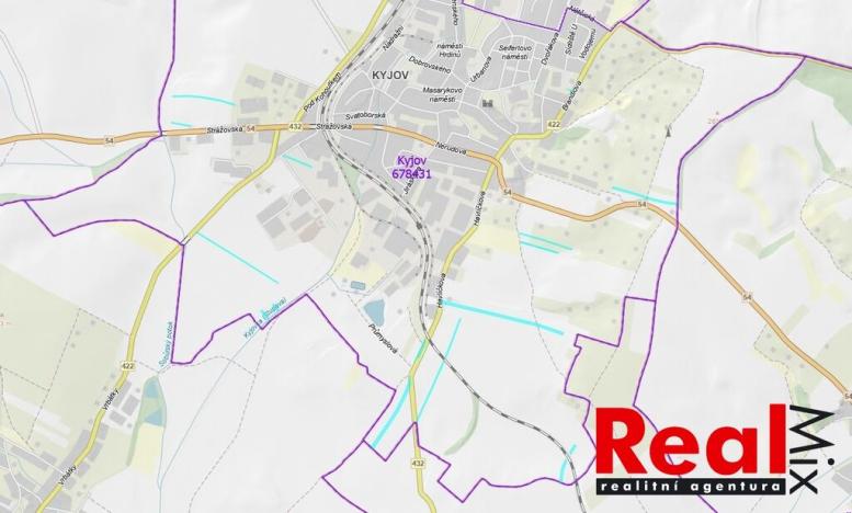 Prodej pozemku pro bydlení, Kyjov, 49606 m2