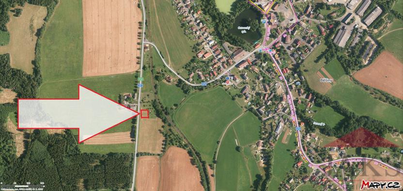 Prodej pozemku pro bydlení, Běšiny, 679 m2