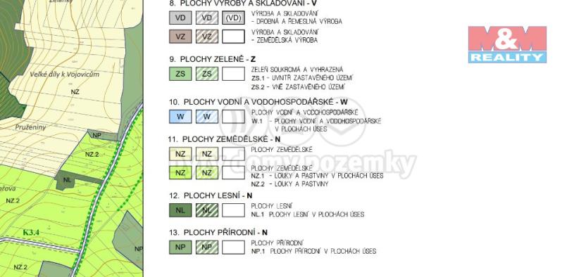 Prodej louky, Neurazy, 543 m2