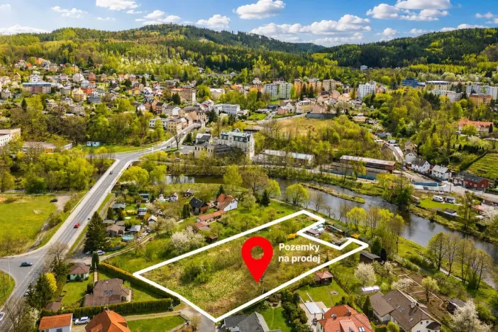 Prodej pozemku pro bydlení, Karlovy Vary - Tašovice, 4050 m2