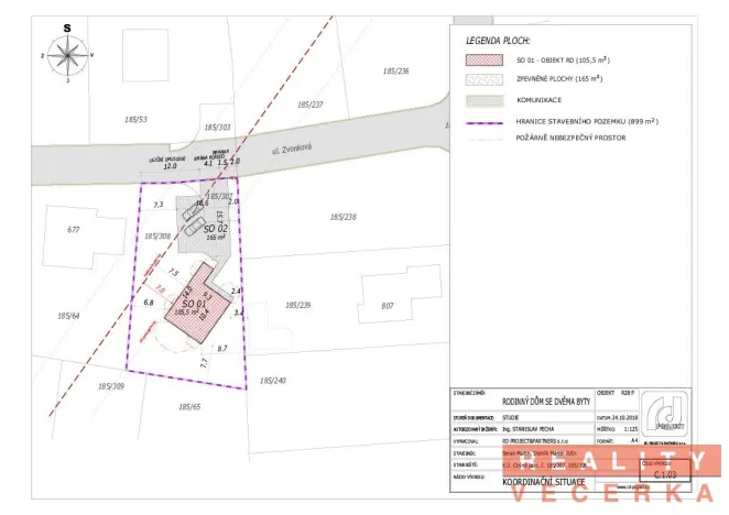 Prodej pozemku pro bydlení, Chýně, Zvonková, 898 m2
