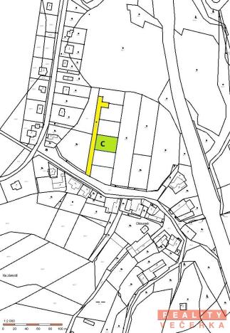 Prodej pozemku pro bydlení, Újezd u Chocně - Chloumek, 1000 m2