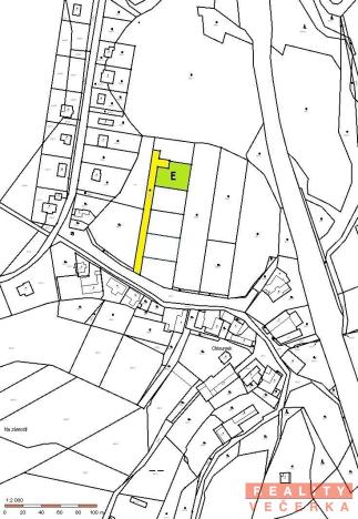 Prodej pozemku pro bydlení, Újezd u Chocně - Chloumek, 1000 m2