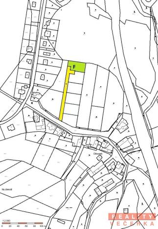 Prodej pozemku pro bydlení, Újezd u Chocně - Chloumek, 1000 m2