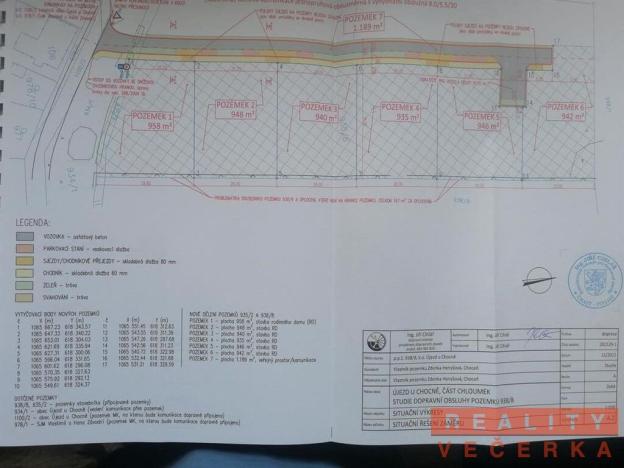 Prodej pozemku pro bydlení, Újezd u Chocně - Chloumek, 1000 m2
