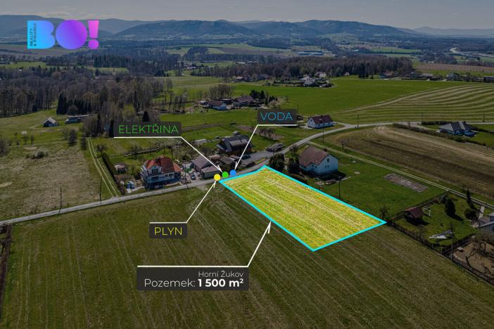 Prodej pozemku pro bydlení, Český Těšín - Horní Žukov, 1247 m2