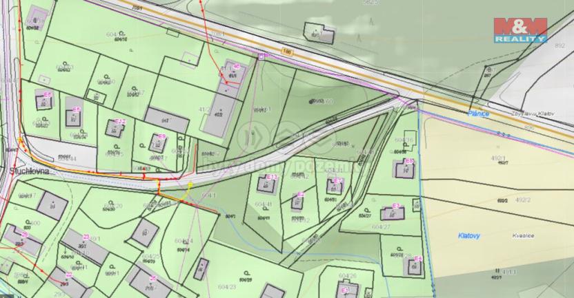 Prodej pozemku pro bydlení, Plánice - Zbyslav, 1734 m2