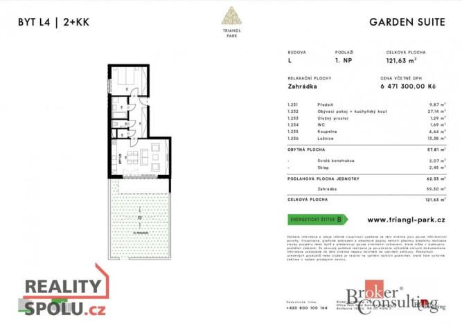 Prodej bytu 2+kk, Plzeň - Jižní Předměstí, Měděná, 119 m2