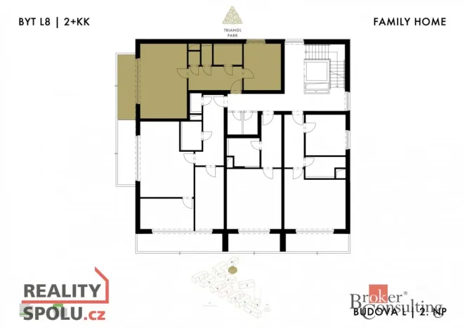 Prodej bytu 2+kk, Plzeň - Jižní Předměstí, Měděná, 71 m2