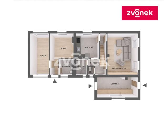 Prodej rodinného domu, Zlín, Nad Ovčírnou II, 192 m2