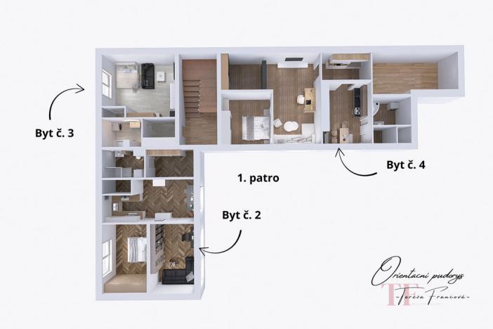 Prodej činžovního domu, Prostějov, Krokova, 433 m2
