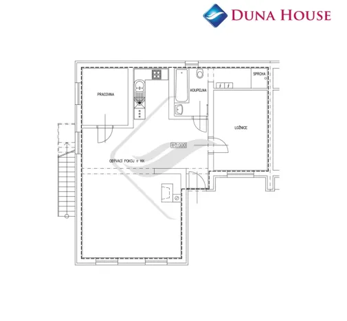 Prodej bytu 3+kk, Zvole, Kolmá, 84 m2