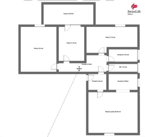 Prodej bytu 4+kk, Nechvalice, 88 m2