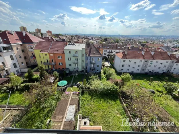 Pronájem bytu 1+kk, Brno - Židenice, Slatinská, 32 m2