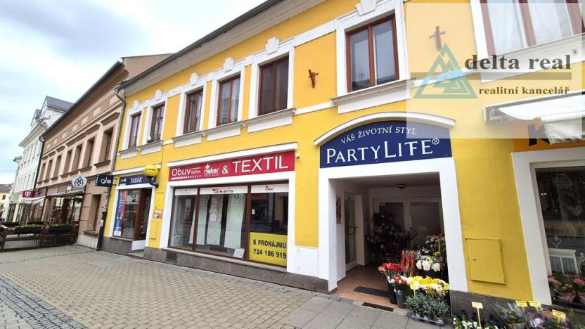 Pronájem obchodního prostoru, Šumperk, Gen. Svobody, 140 m2